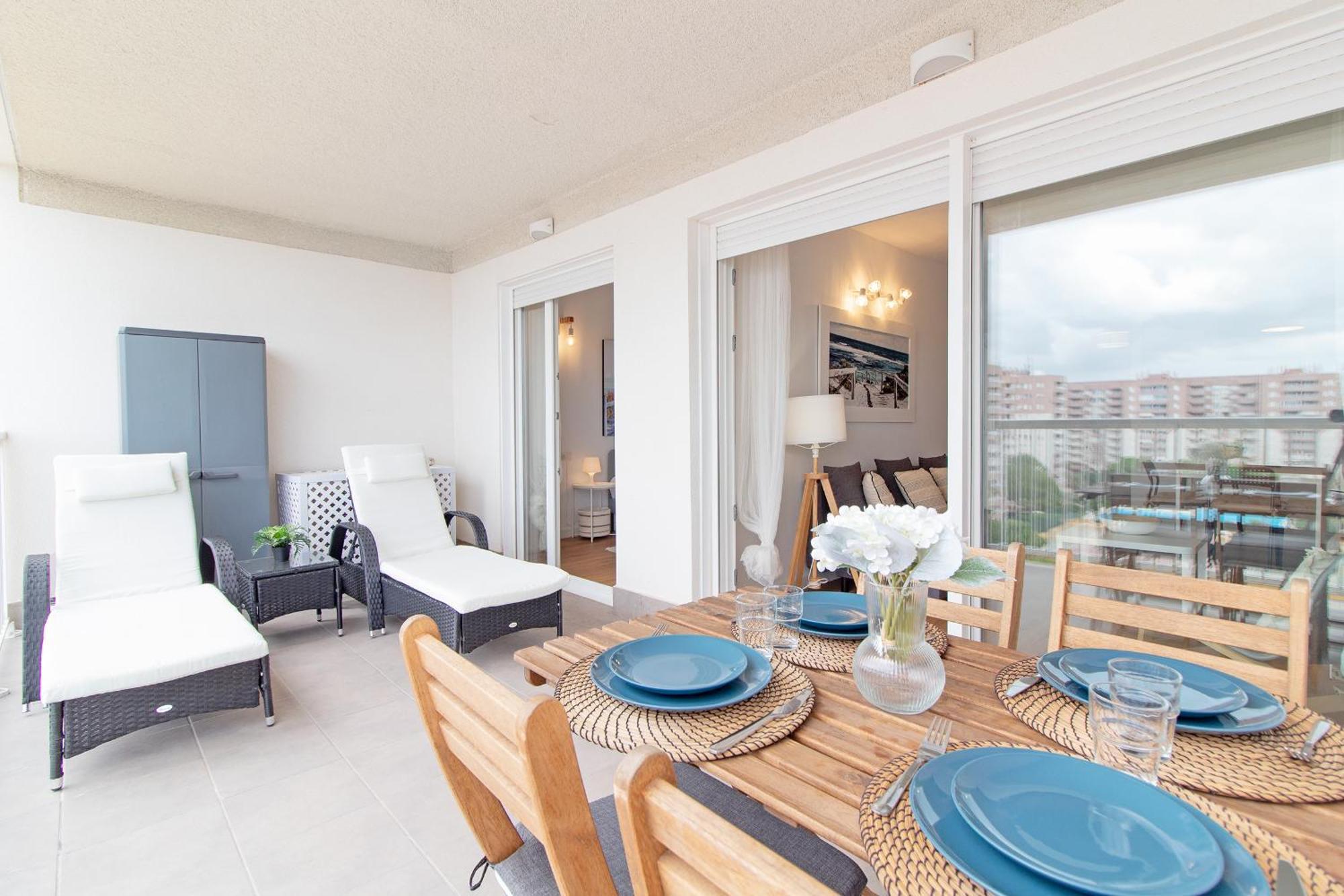 Global Properties, Moderno Apartamento En Canet Al Mar Canet d'En Berenguer Bagian luar foto